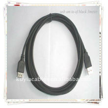 BRAND NEW PREMIUM USB 2.0 AM to usb AF USB Extension Cable black 3 meters cable